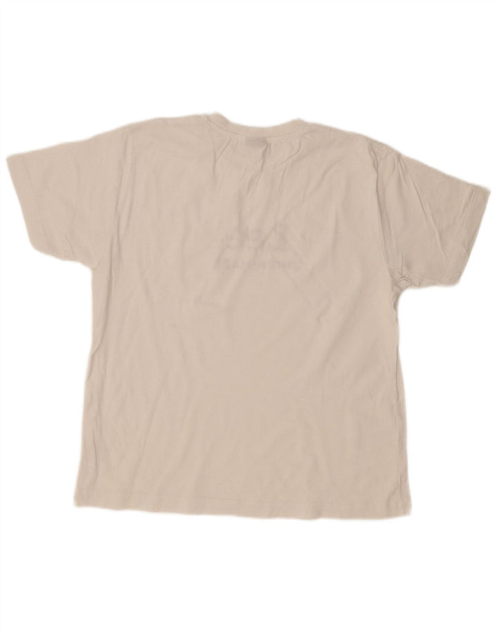 Женская футболка с рисунком LEE Top UK 16, большой белый хлопок