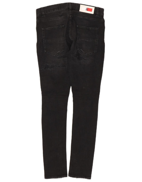 Мужские джинсы скинни TOMMY HILFIGER Lewis Hamilton W30 L32 черные
