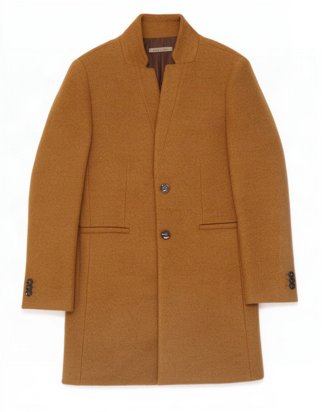 Мужское пальто Zara UK 40, большое, бежевое