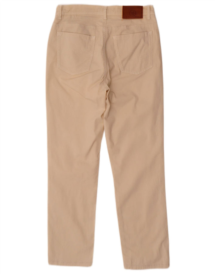 Брюки Trussardi женские узкие укороченные IT 42 Medium W28 L25 Бежевые, хлопок