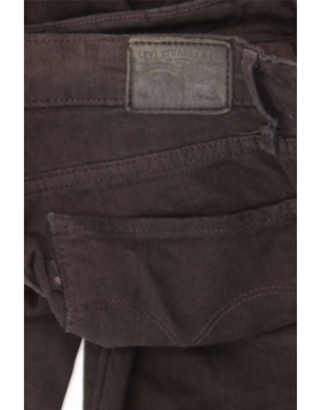 Женские узкие джинсы Levi's 712 W26 L30, черный хлопок