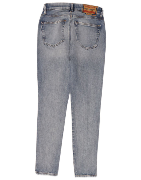 Женские джинсы скинни Diesel W26 L28, синий хлопок