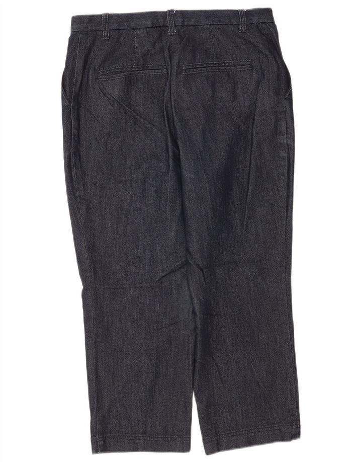 Женские капри Marks & Spencer UK 12 Medium W30 L22 Темно-синие
