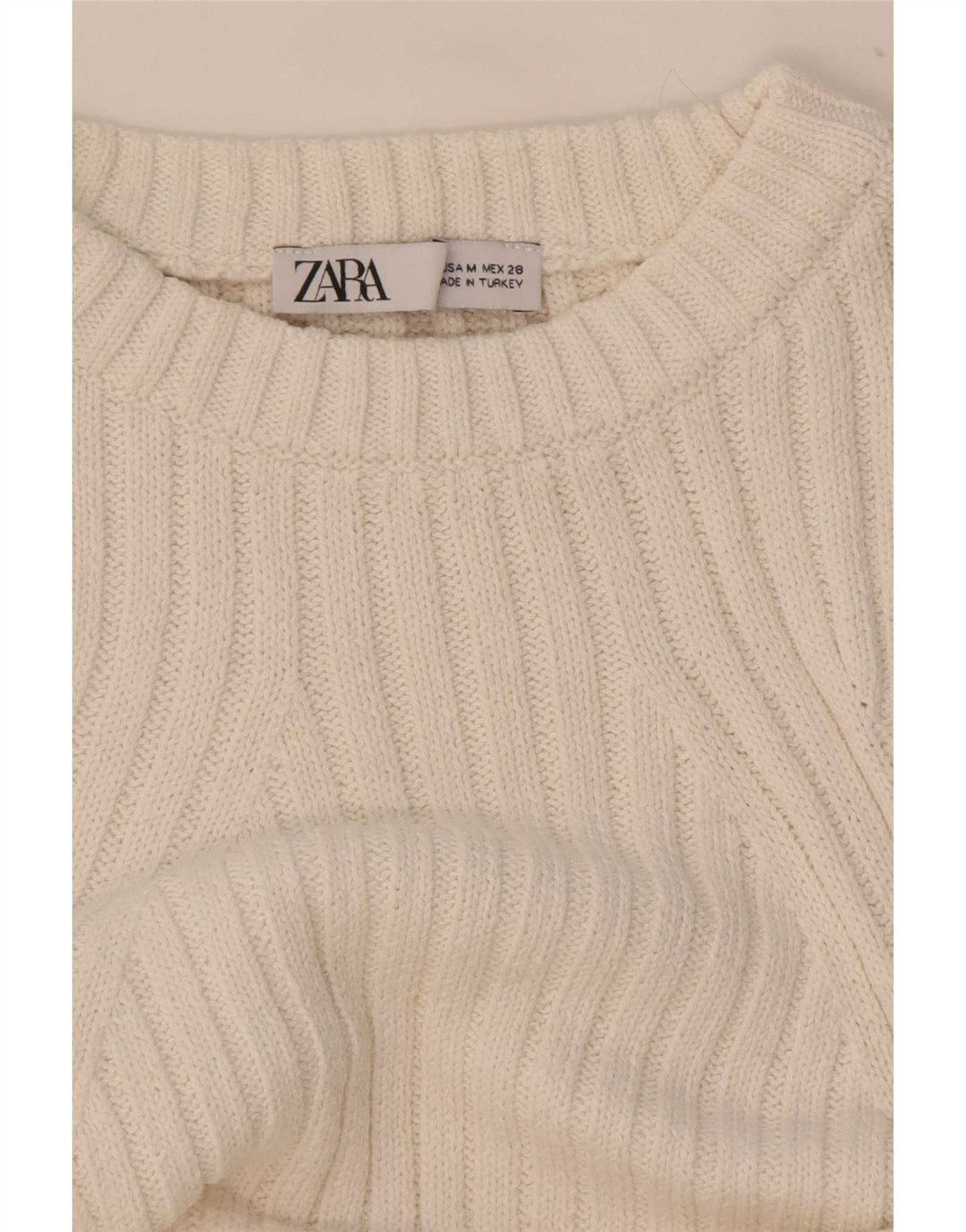 Женский жилет Zara UK 14, средний белый