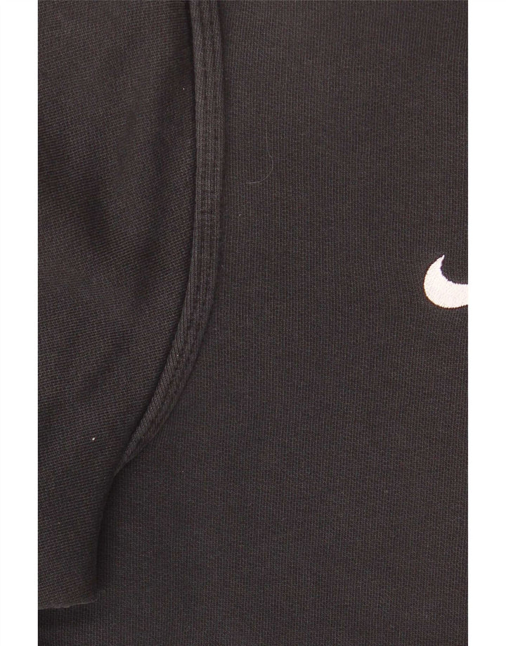 Мужской свитшот Nike, большой черный хлопковый джемпер