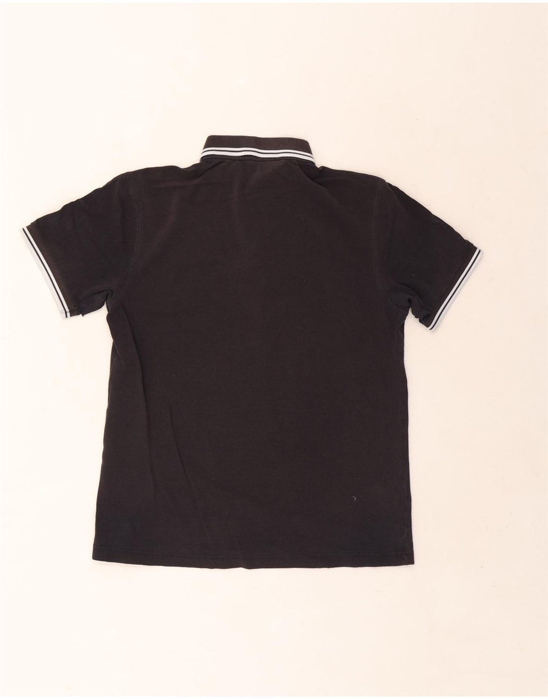Мужская рубашка-поло Fred Perry среднего размера, темно-синяя, хлопок