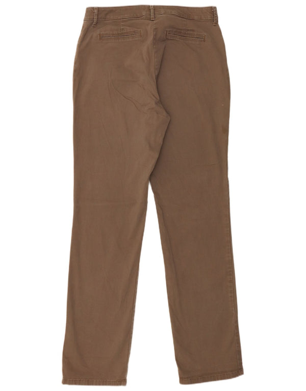 Женские прямые повседневные брюки Lee со средней посадкой, США 10, большие W32 L32, серые