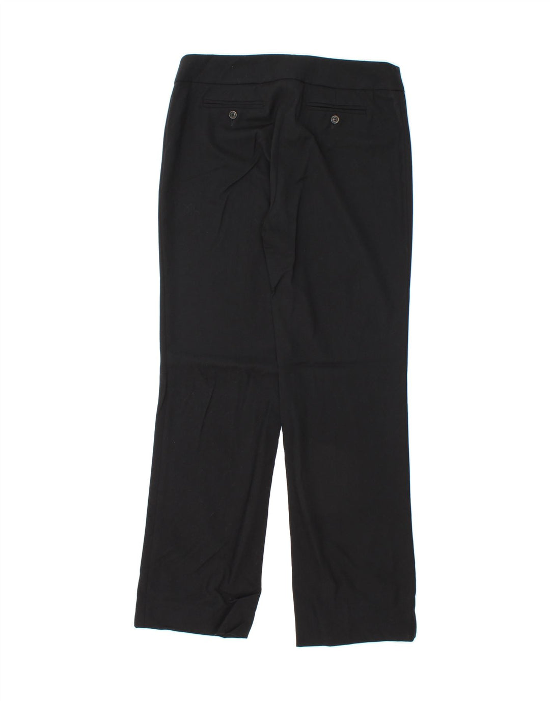SEVENTY Womens Straight Chino Trousers IT 44 Medium W30 L31 Black Vintage Seventy and Second-Hand Seventy from Messina Hembry 