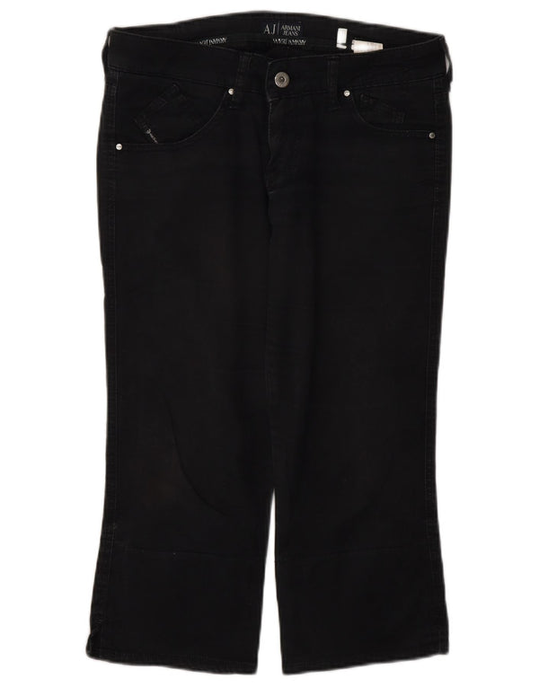 Женские капри Armani W27 L20 Серые хлопковые