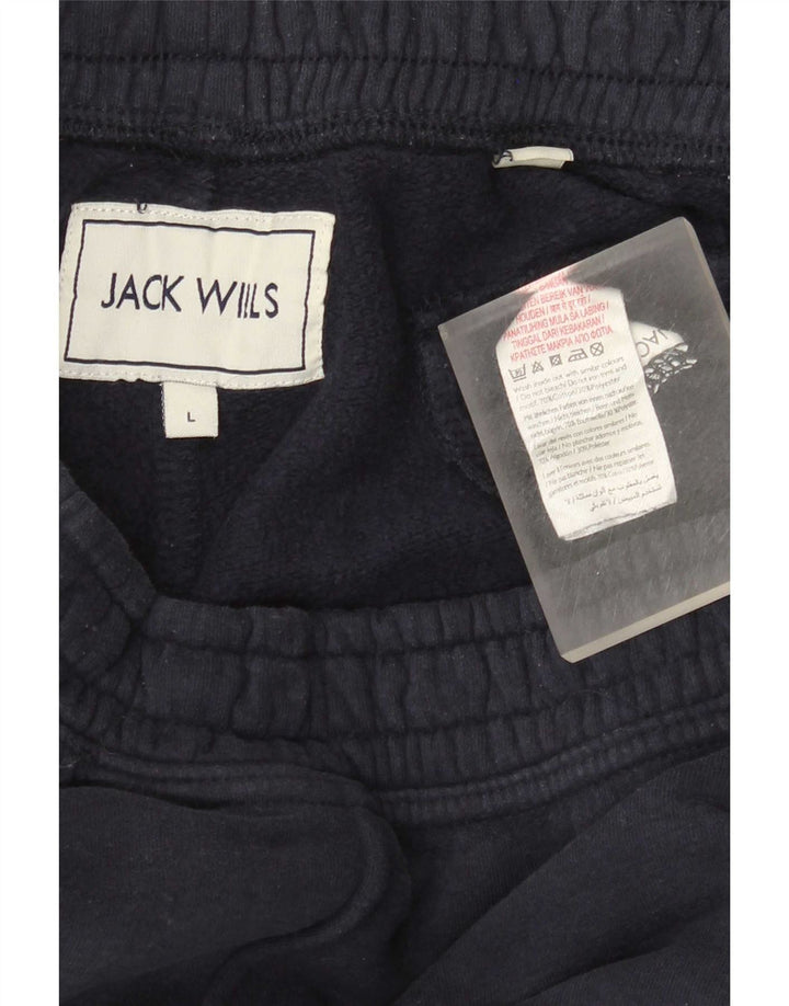 Мужские спортивные брюки Jack Wills, большие темно-синие, хлопок