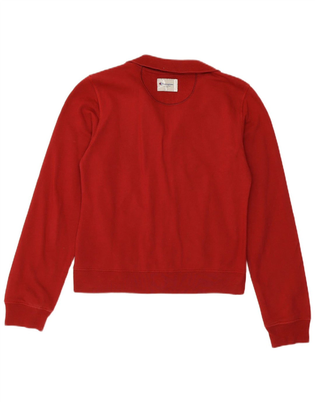 Женский укороченный спортивный костюм с графическим рисунком CHAMPION, верхняя куртка UK 10, маленький бордовый цвет