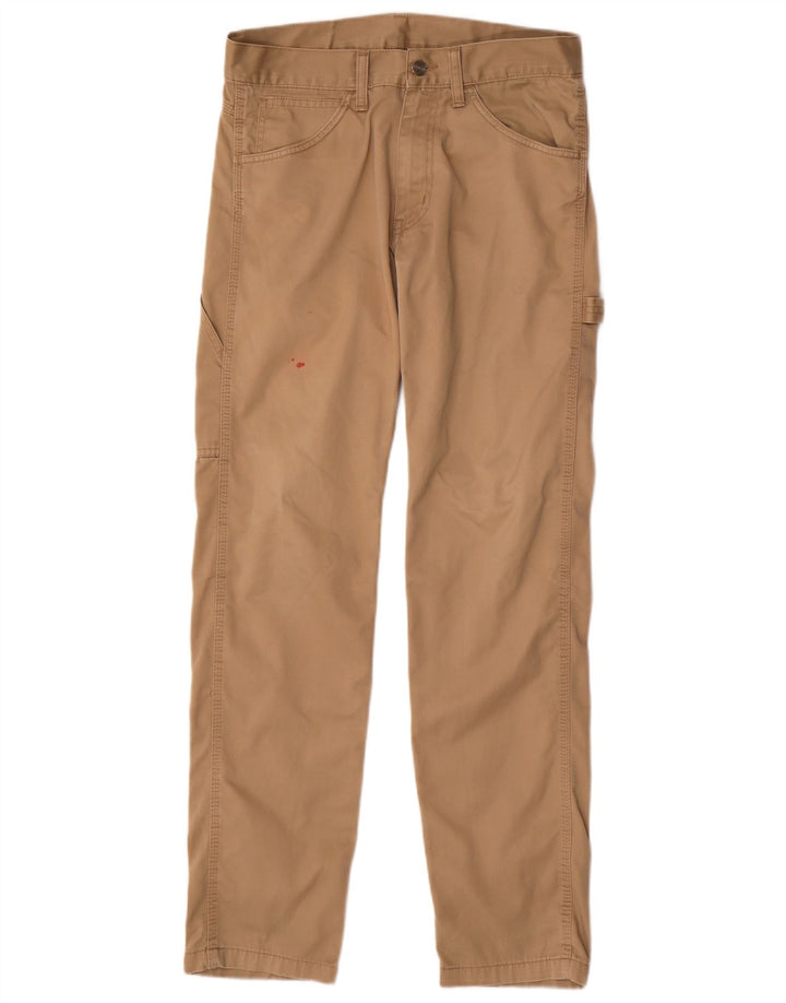 CARHARTT Мужские прямые брюки карго W29 L32 хаки из полиэстера
