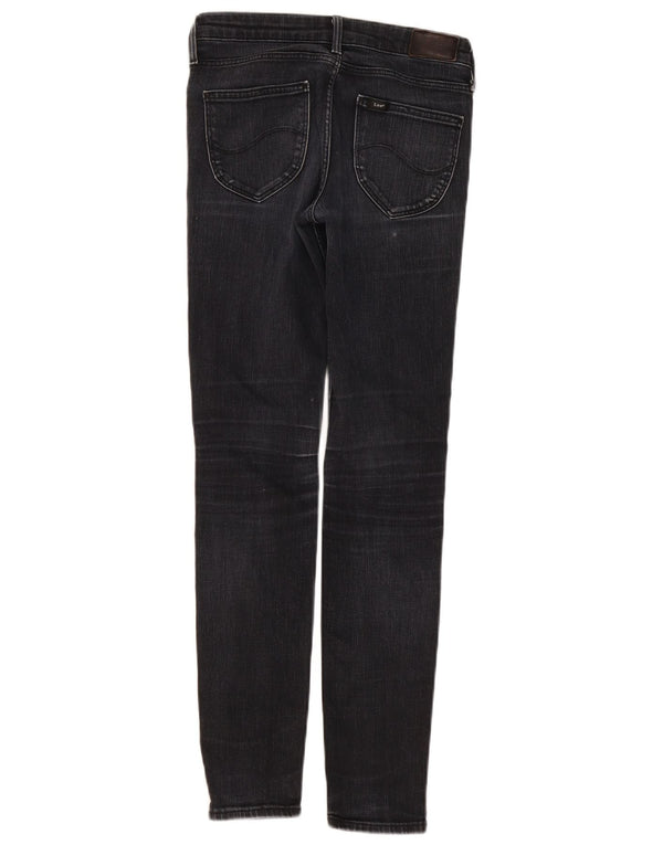 Женские джинсы скинни Lee Scarlett W27 L30, серый хлопок