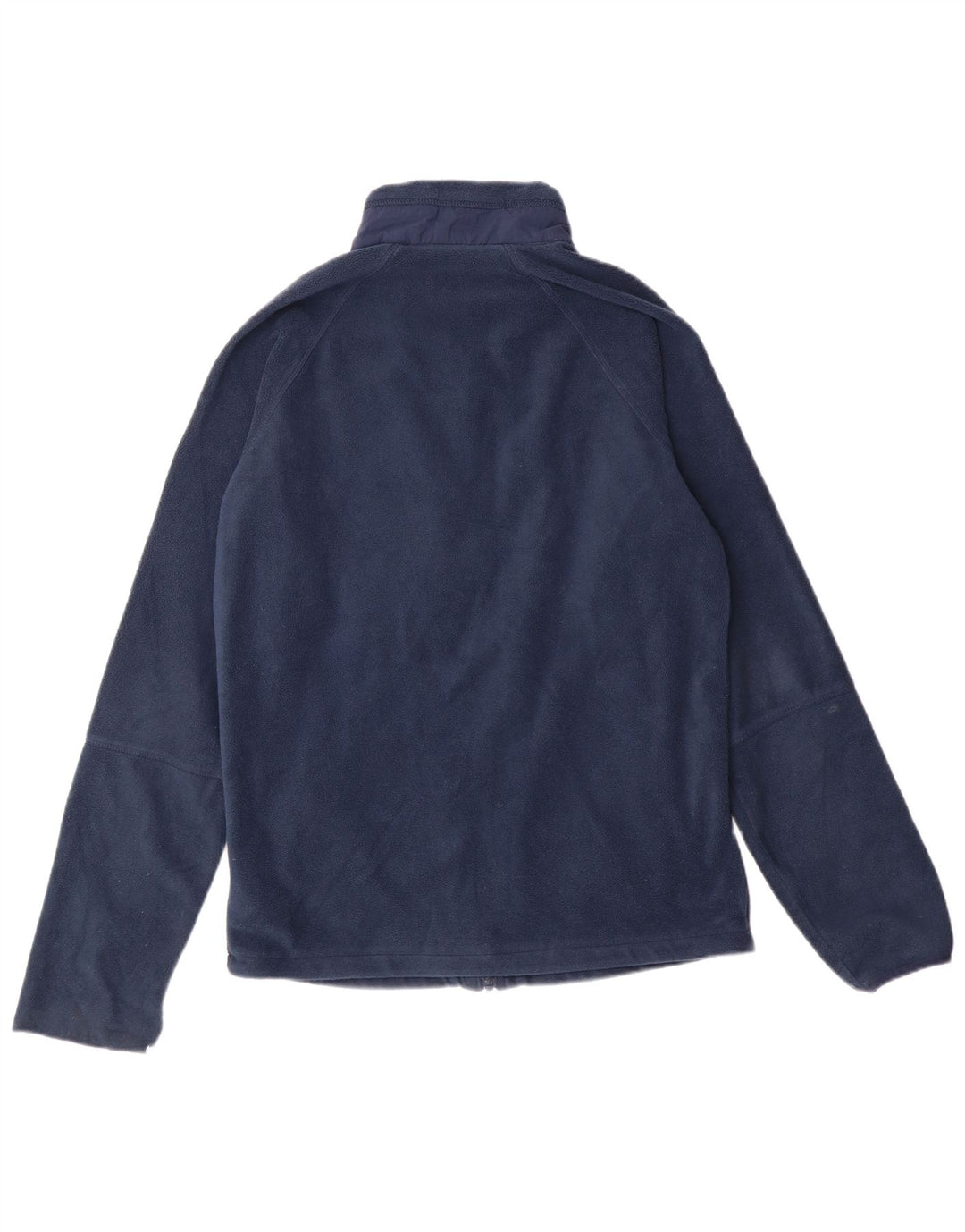 Мужская флисовая куртка Columbia среднего размера, темно-синяя, полиэстер