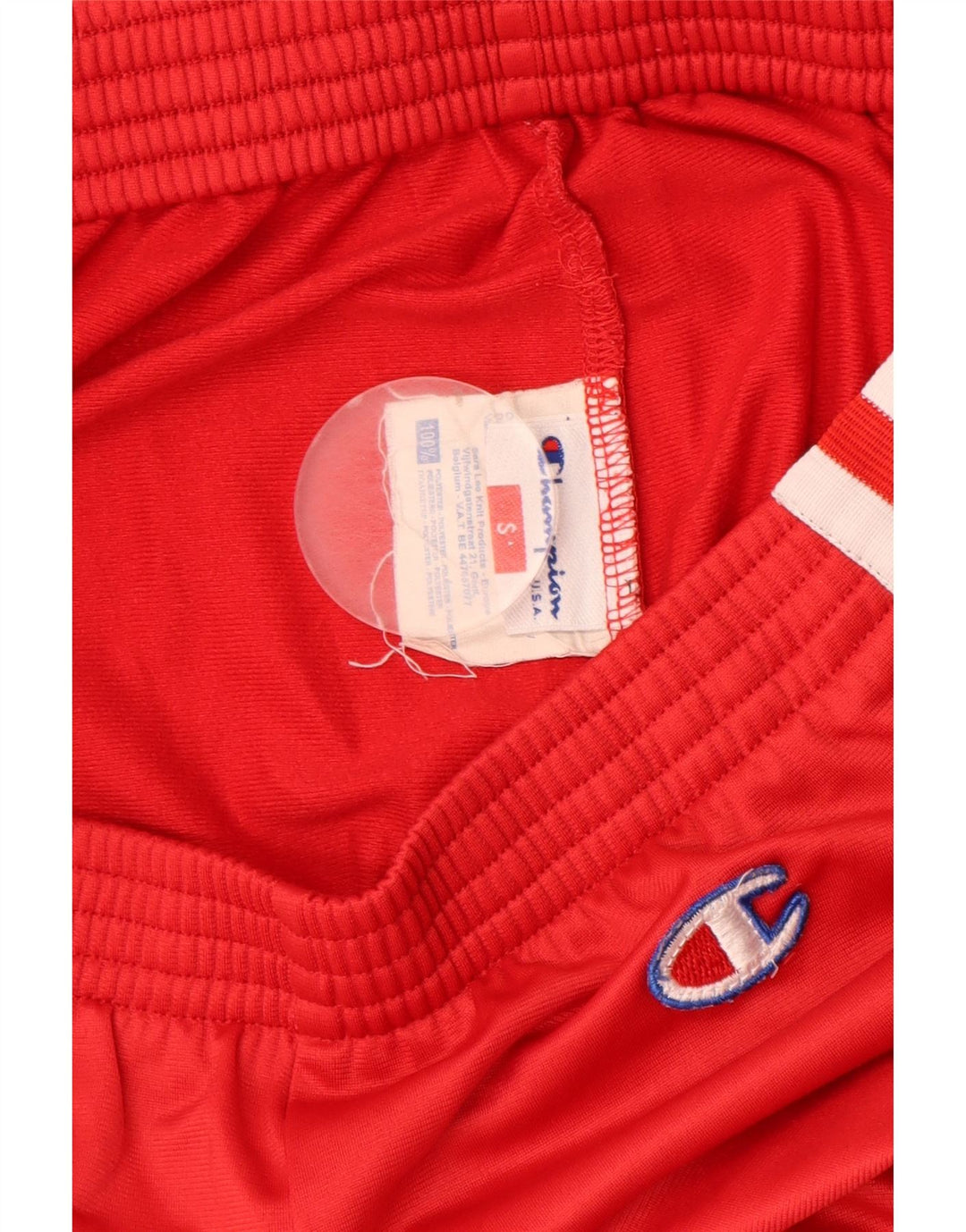 Мужские спортивные брюки Champion, маленькие красные, из полиэстера