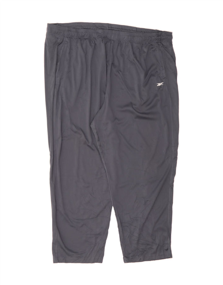 REEBOK Mens Tracksuit Trousers 3XL  Grey Polyester Vintage Reebok and Second-Hand Reebok from Messina Hembry 