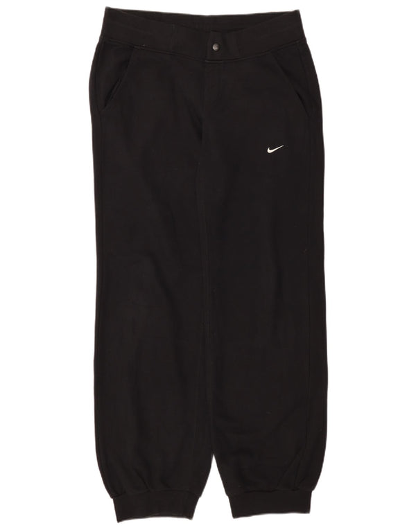 Женские спортивные брюки Nike Joggers UK 10, маленькие черные хлопковые брюки