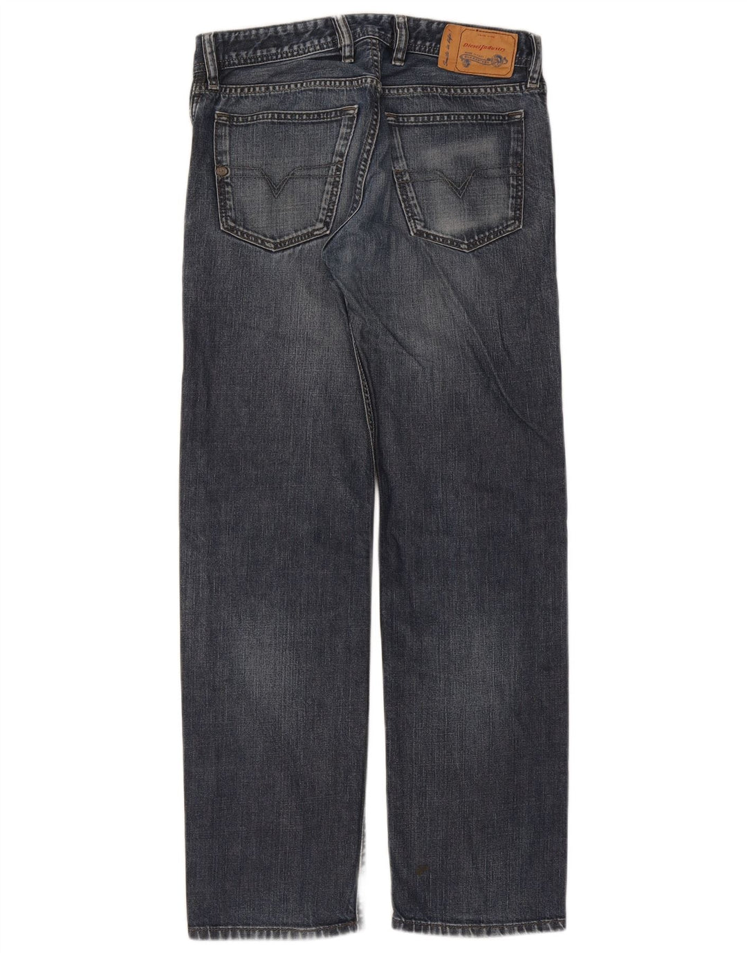Мужские прямые джинсы Diesel Waykee Regular W29 L32, синий хлопок