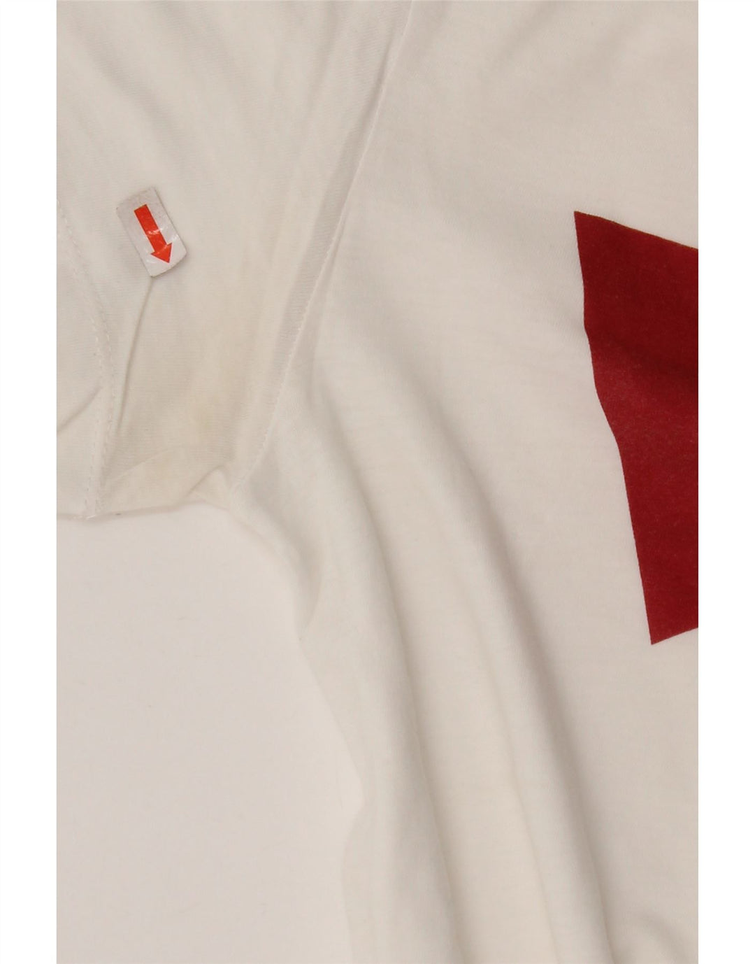 Женская футболка с рисунком LEVI'S Top UK 10, маленькая, белая