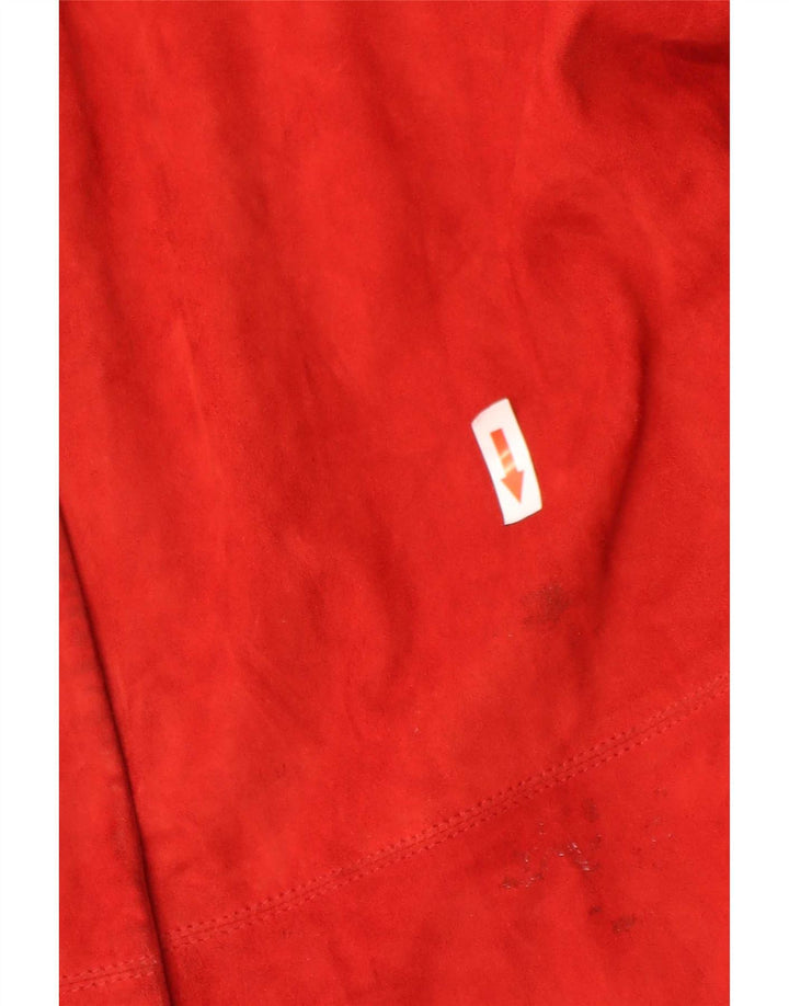 Женская замшевая рубашка Conbipel IT 44 Medium Red Leather