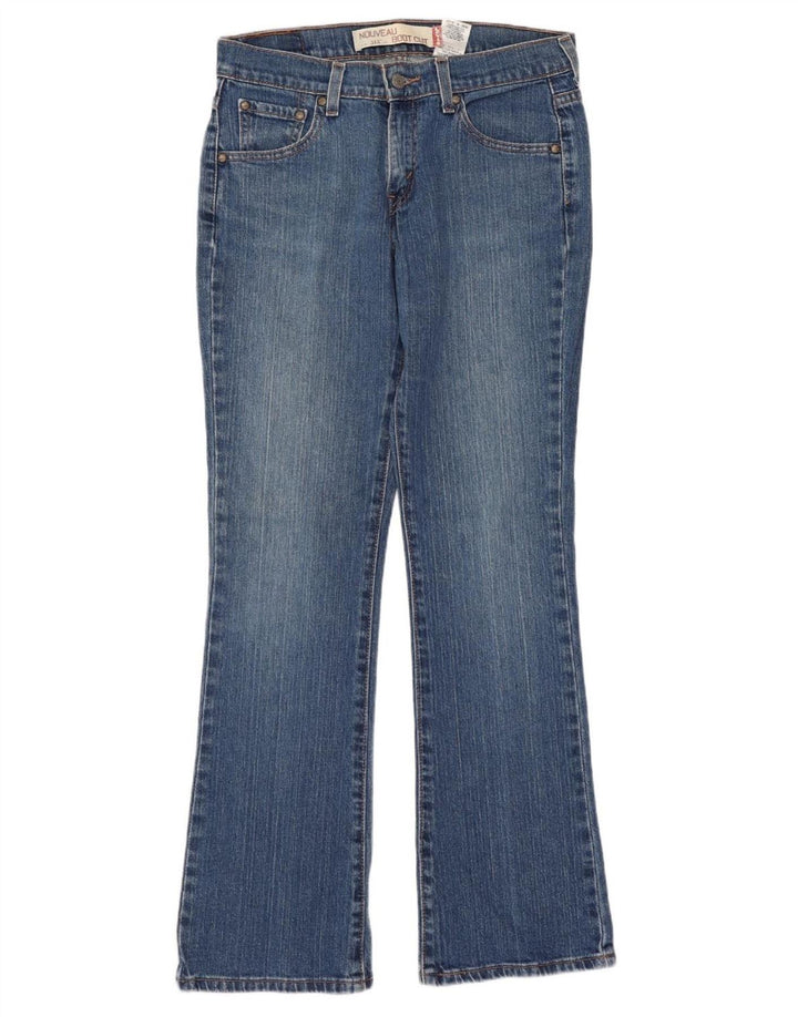 Женские джинсы LEVI'S 515 Nouveau Bootcut, размер США 4, маленький размер W30 L31, синий хлопок