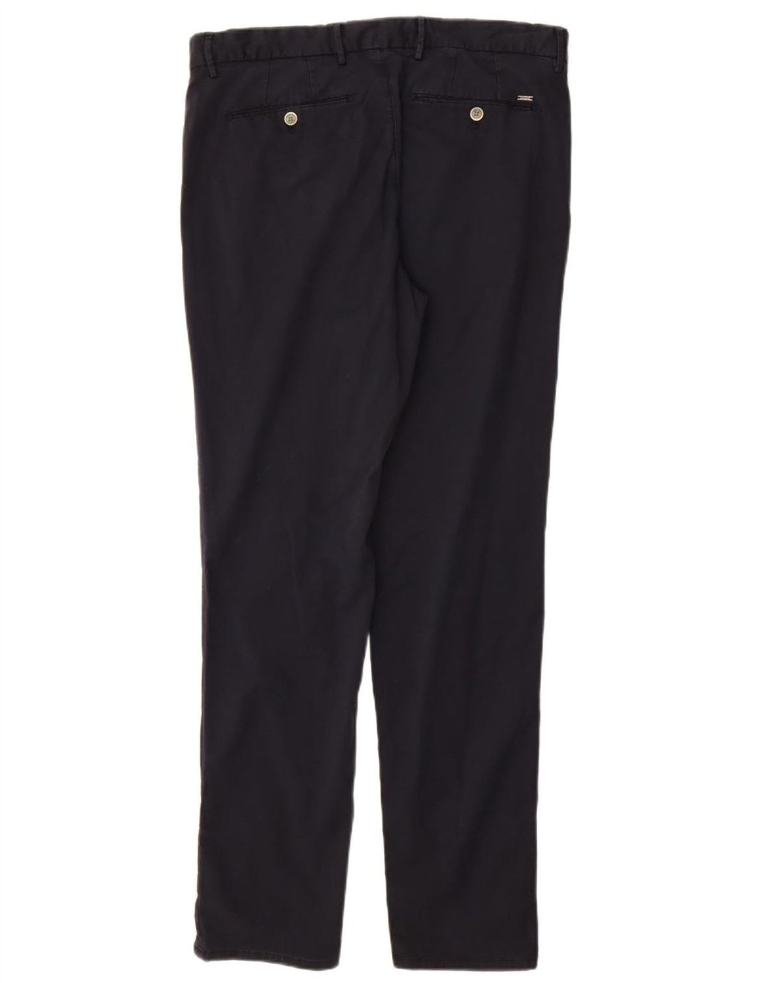 Мужские брюки-чиносы MASSIMO DUTTI Slim Fit EU 44, большие W34 L32, темно-синие