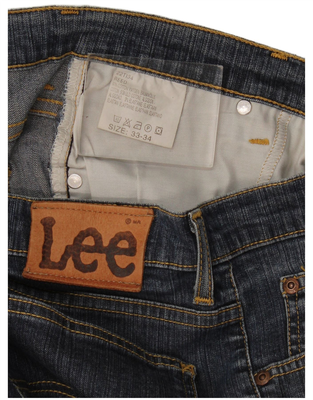 Женские джинсы Lee Bootcut W33 L29 Темно-синие, хлопок