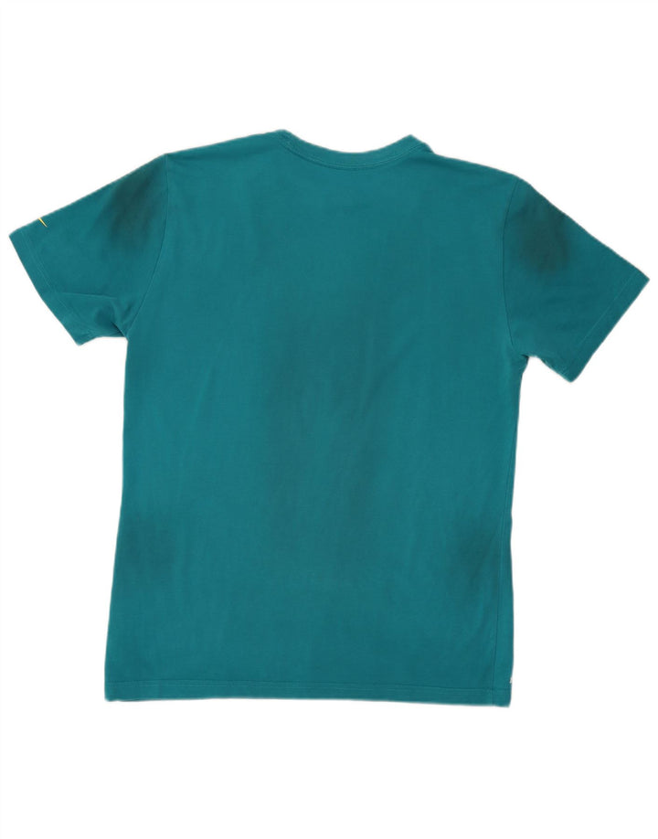 Мужская футболка с графическим рисунком Nike Dri Fit, средний бирюзовый цвет