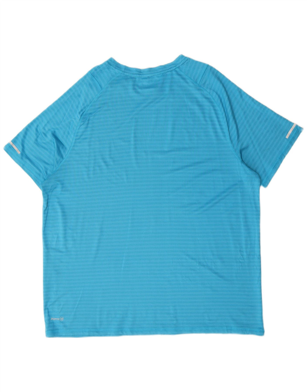 Мужская футболка RUSSELL ATHLETIC, 2XL, полиэстер в синюю полоску