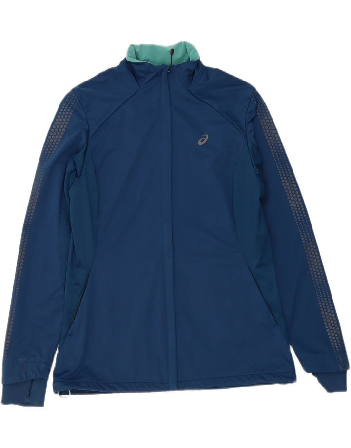 Женский спортивный костюм ASICS, верхняя куртка UK 18 XL, темно-синий