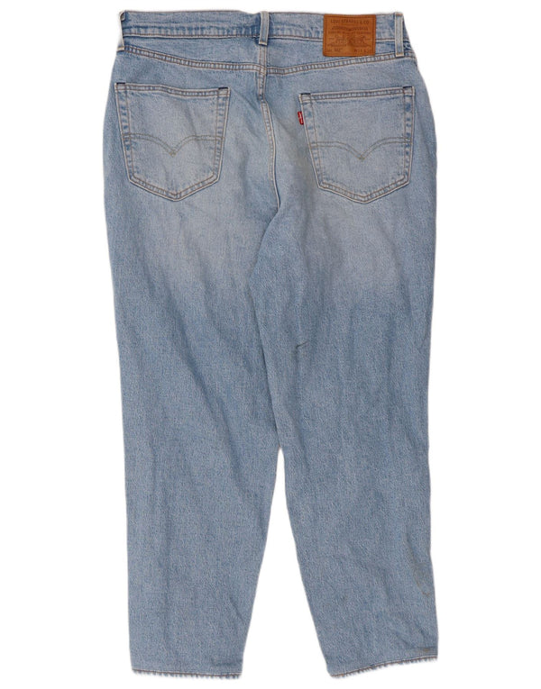 Мужские зауженные джинсы Levi's 562 свободного кроя W34 L27, синий хлопок