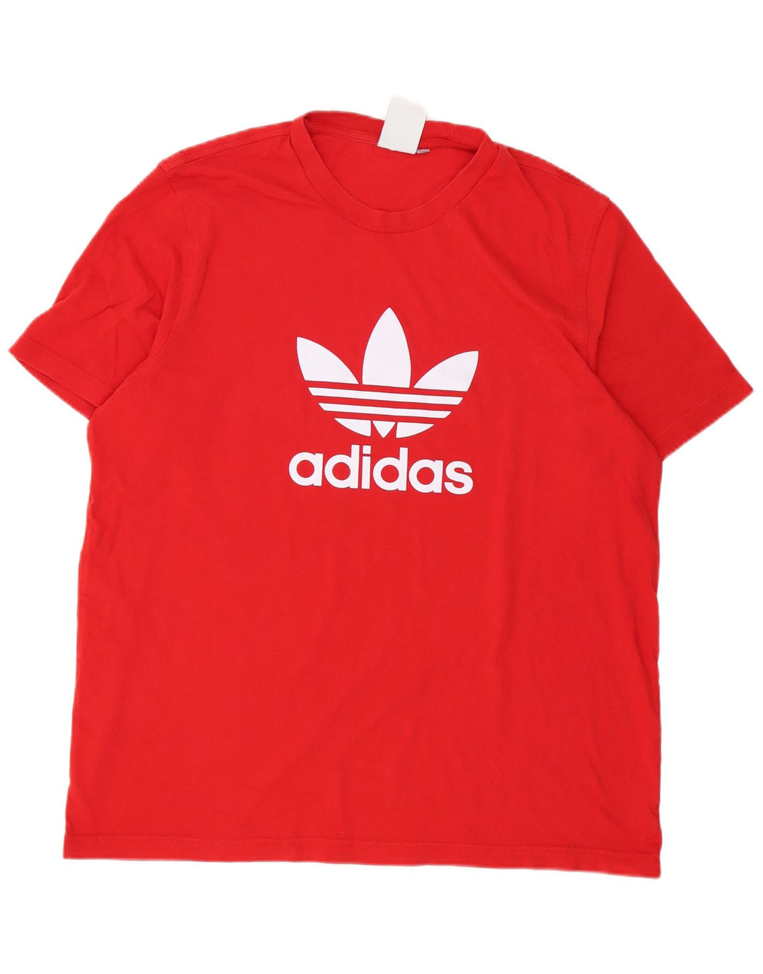 Мужская футболка Adidas Regular с рисунком, большая красная