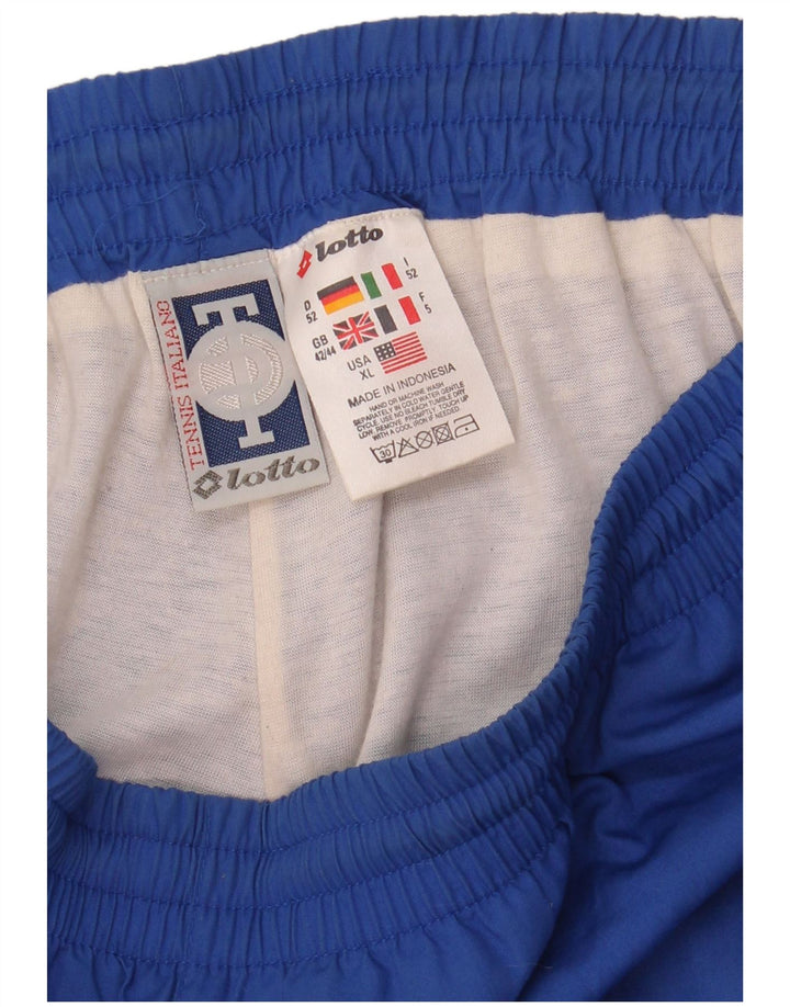 Мужские спортивные брюки Lotto UK 42/44 XL, синие, полиэстер