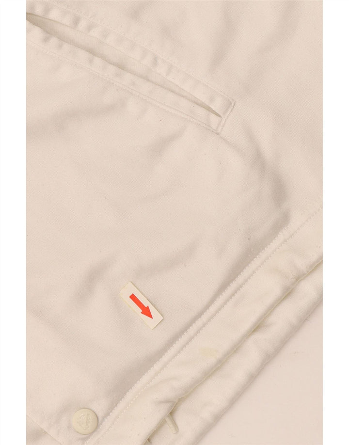 KAPPA Мужской спортивный костюм с графическим рисунком, верхняя куртка, средний белый полиэстер с цветными блоками