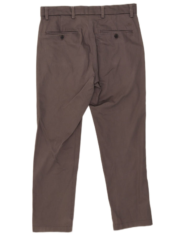 Мужские узкие брюки-чиносы Dockers W32 L27, серые, хлопковые