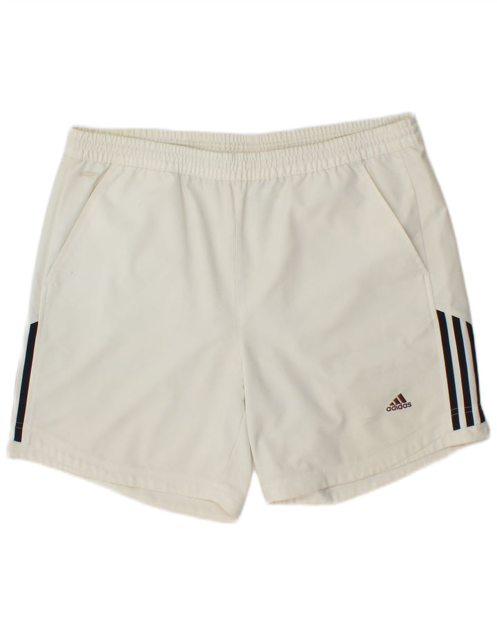 Мужские спортивные шорты Adidas XL из белого полиэстера