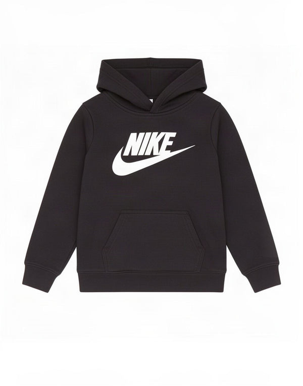 Джемпер с капюшоном Nike для мальчиков 3–4 лет, XS, черный, хлопок