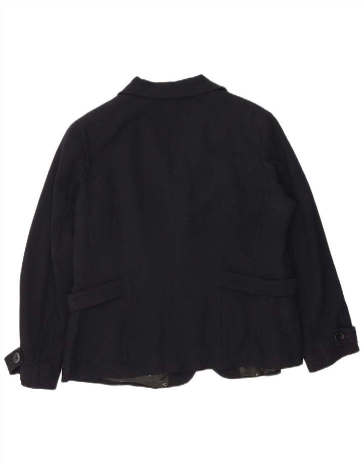 Женский пиджак Liu Jo на 2 пуговицах IT 52 2XL, черный ацетат