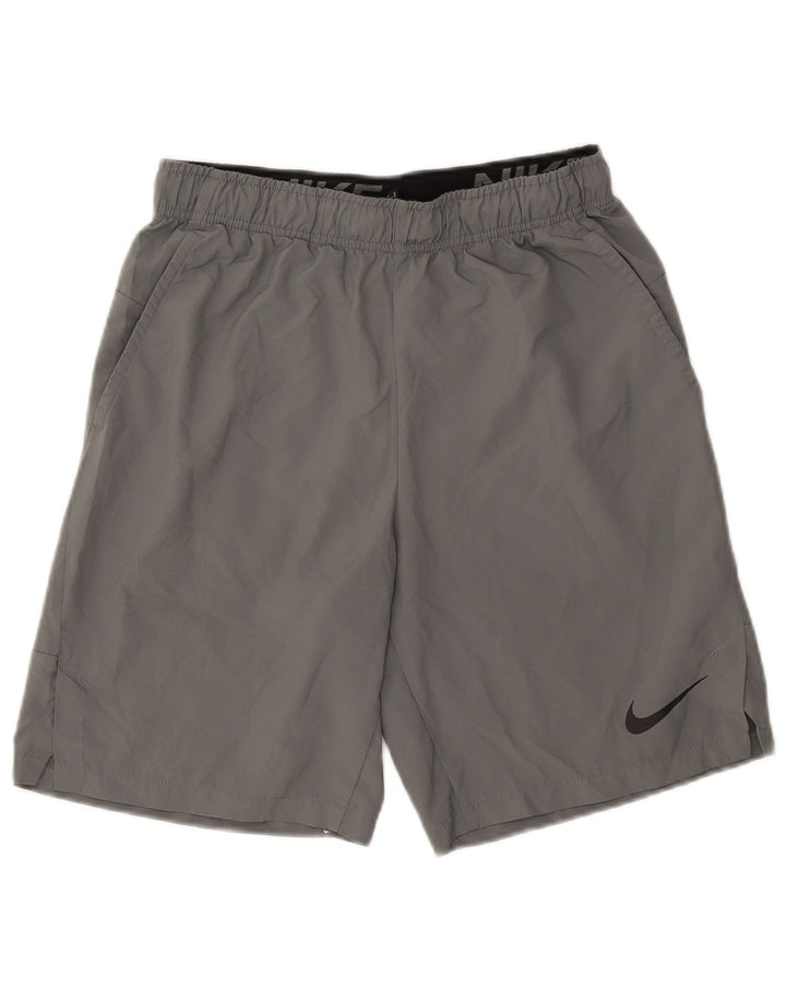 Мужские спортивные шорты Nike Dri Fit Standard Fit, маленький серый полиэстер