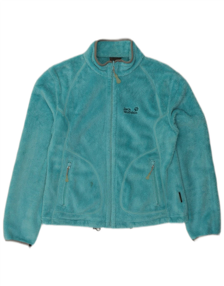 Женская флисовая куртка Jack Wolfskin UK 14, средний синий полиэстер