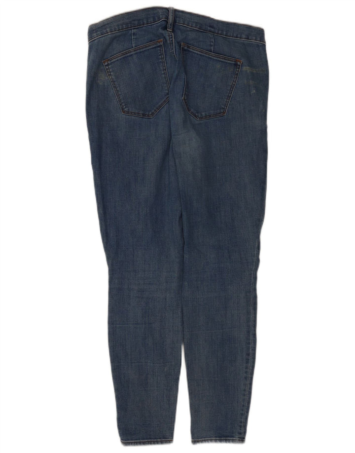 Женские джинсы скинни Gap W30 L27, синие, хлопок