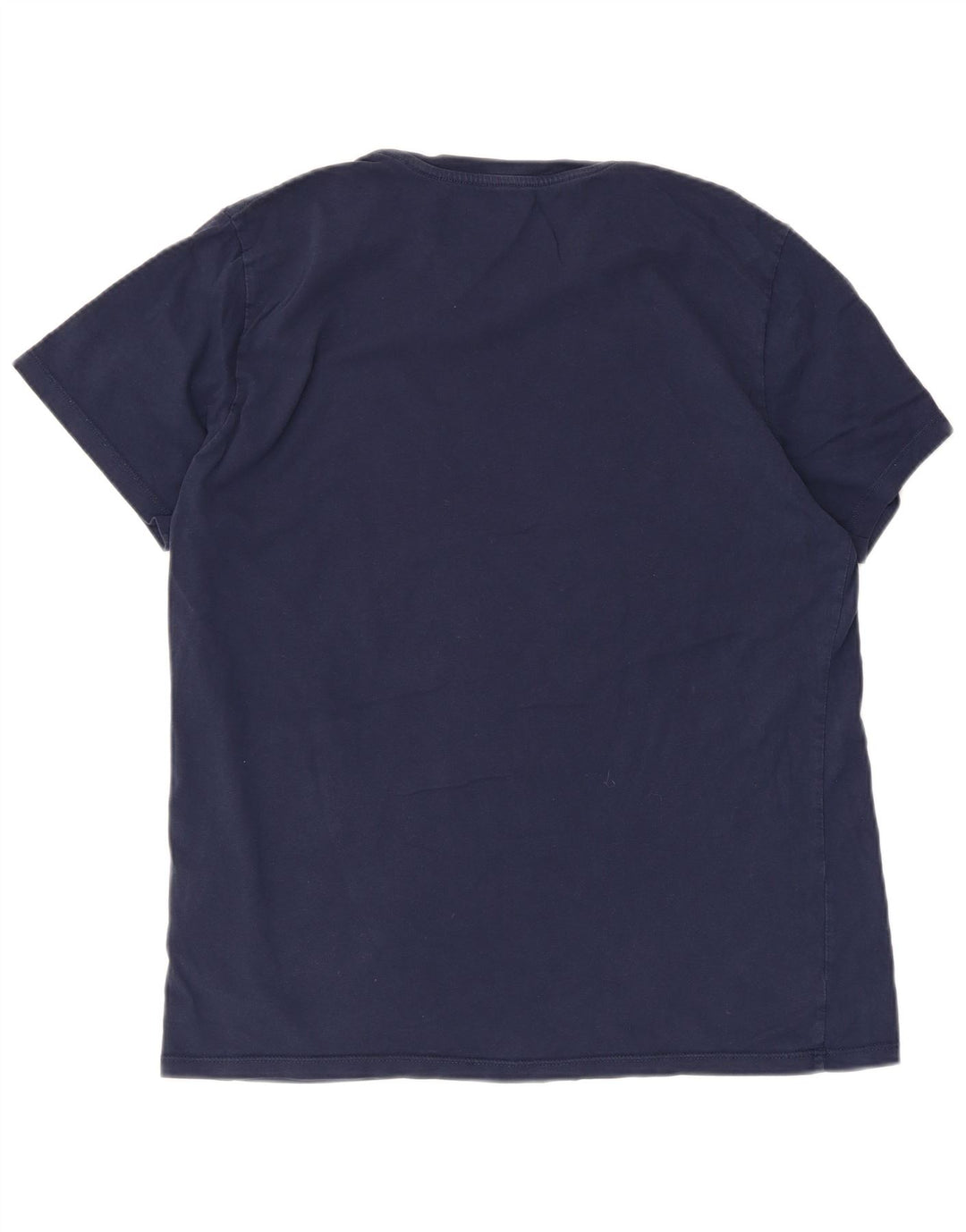 Мужская футболка с рисунком Levi's, большой размер, темно-синий, хлопок