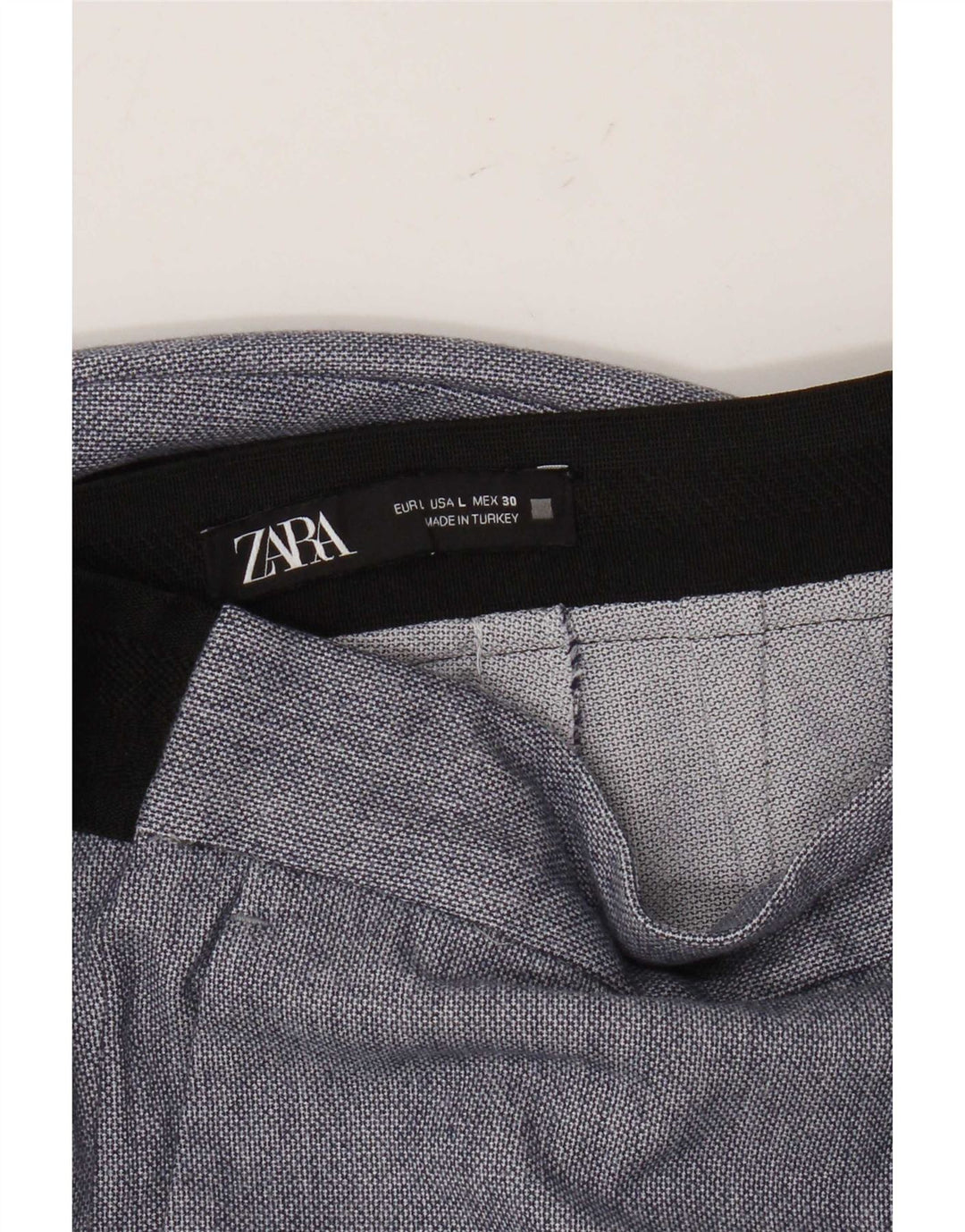 Женские брюки чинос стандартного размера Zara, большие W30 L27, синие