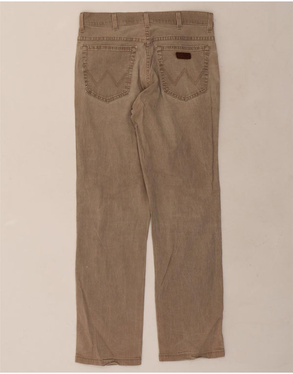 Мужские прямые повседневные брюки Wrangler Texas Stretch W32 L32, бежевый хлопок