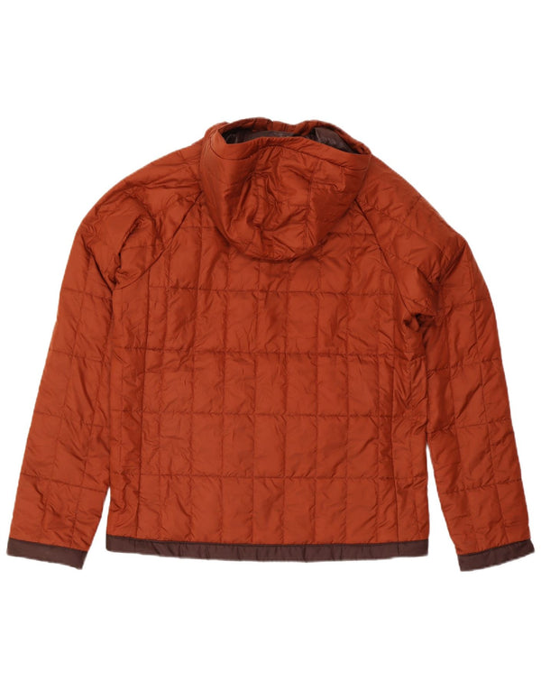Мужская стеганая куртка с капюшоном The North Face UK 38 средний коричневый