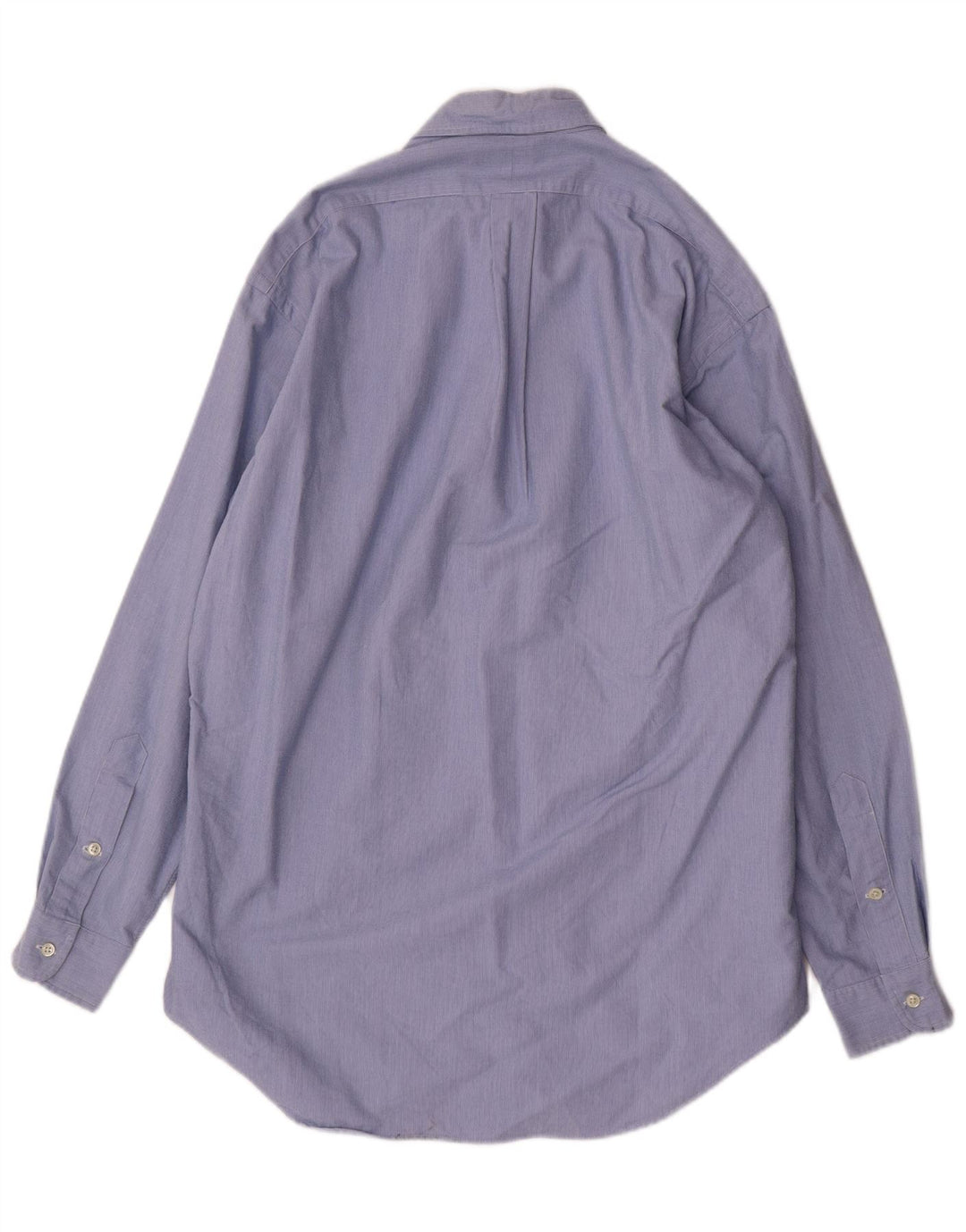 Мужская рубашка свободного кроя RALPH LAUREN Blake, маленькая синяя хлопковая полоска