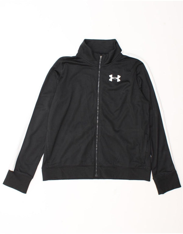 Спортивный костюм Under Armour для мальчиков, верхняя куртка 13–14 лет, цвет XL, черный цвет