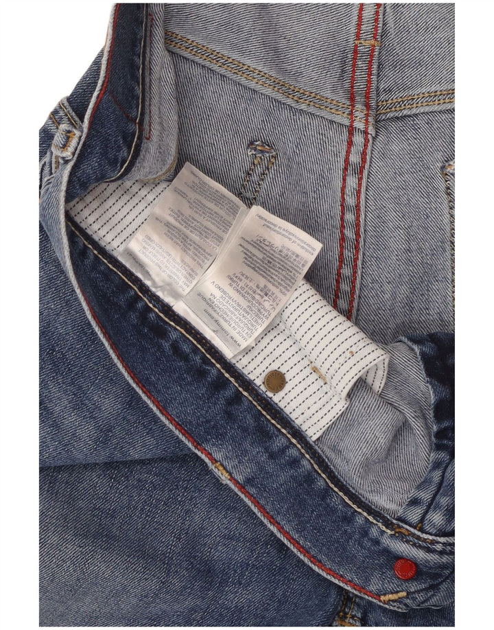 TOMMY HILFIGER Мужские узкие джинсы Bleecker W33 L34, синий хлопок