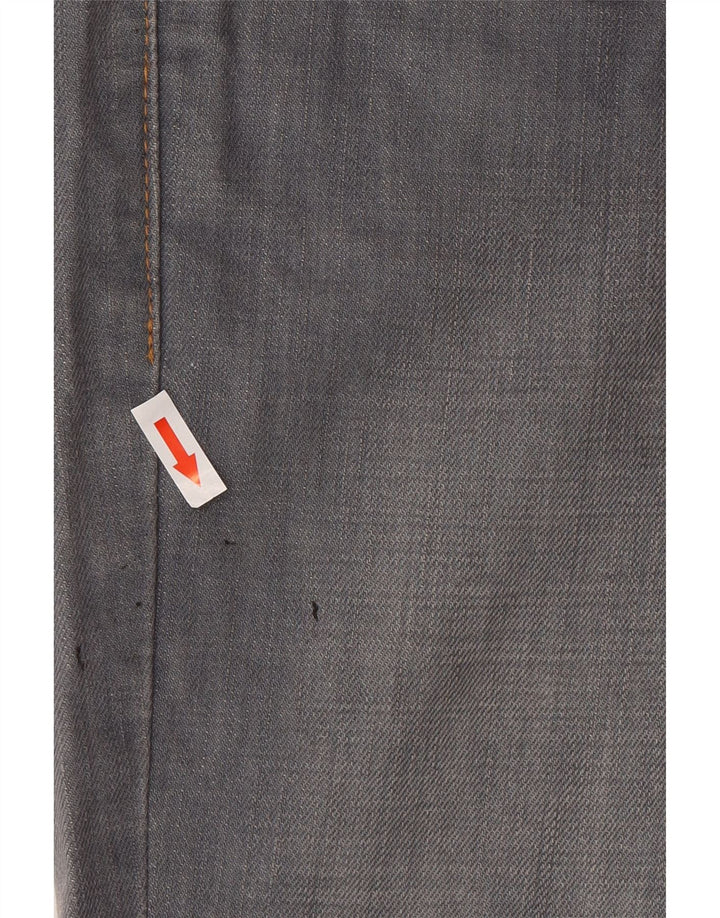 Мужские зауженные джинсы Levi's 511 W32 L30 серые, хлопок