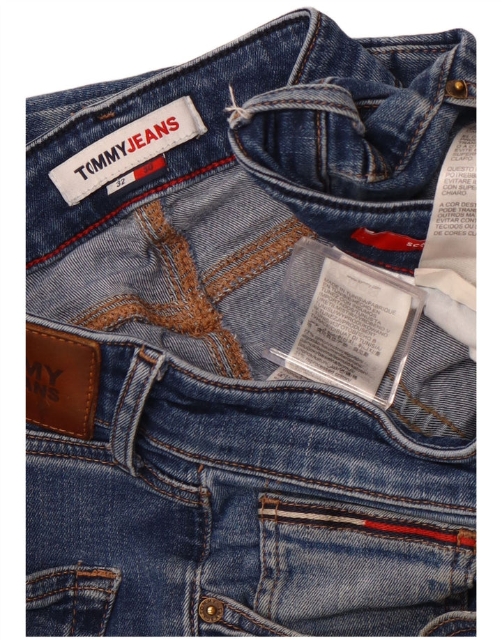 TOMMY HILFIGER Женские прямые джинсы W32 L27 Синие, хлопок